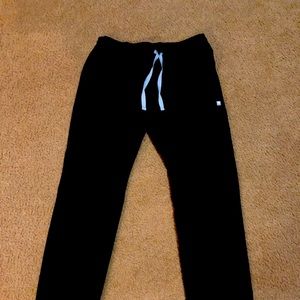 Black Yola Skinny Scrub Pants